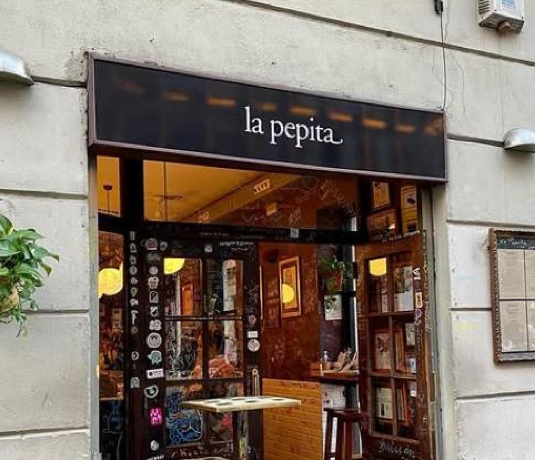 Imatge de la façana del bar 'La Pepita'