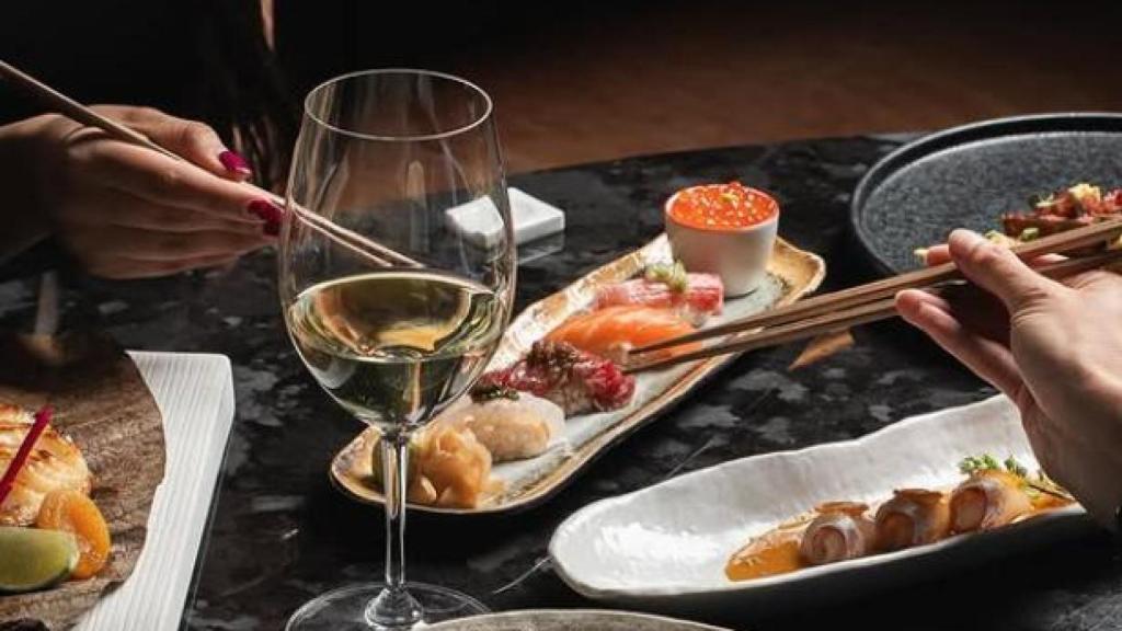 Imagen de archivo de algunos platos de Nobu