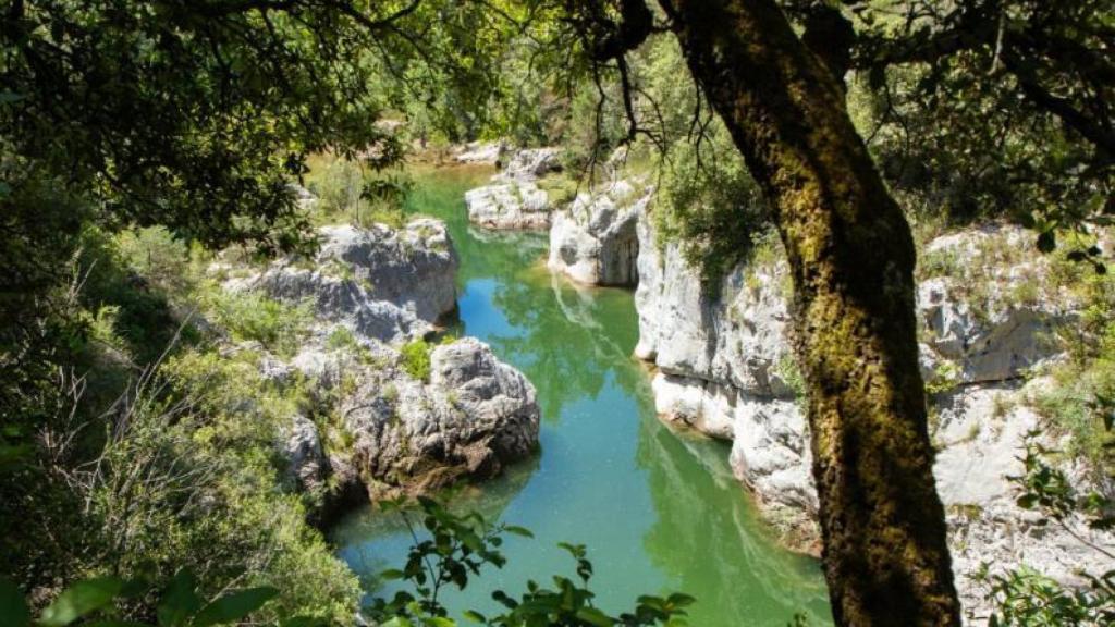 Una poza de Sadernes al Pont de Valentí