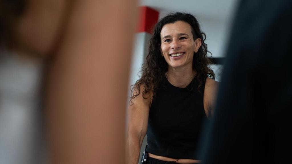 Vanesa Rico durant l'entrevista amb Metròpoli