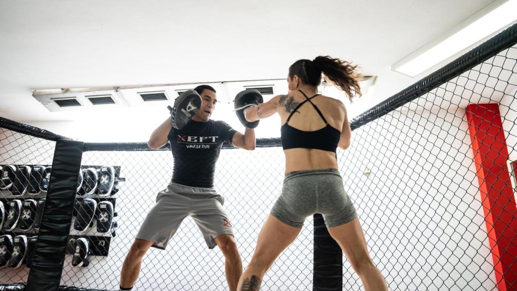 Vanesa Rico durante la entrevista con Metrópoli