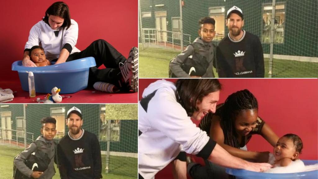 Imágenes que no tienen precio de Leo Messi con Lamine Yamal