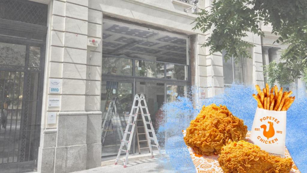 Fachada del edificio en el que estaba el restaurante Can Soteras y donde ahora abrirá un Popeyes
