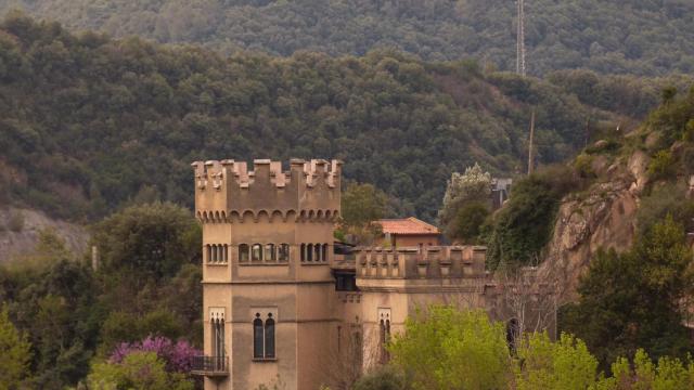 El castillo modernista a 40 minutos de Barcelona