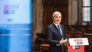 El alcalde de Barcelona, Jaume Collboni