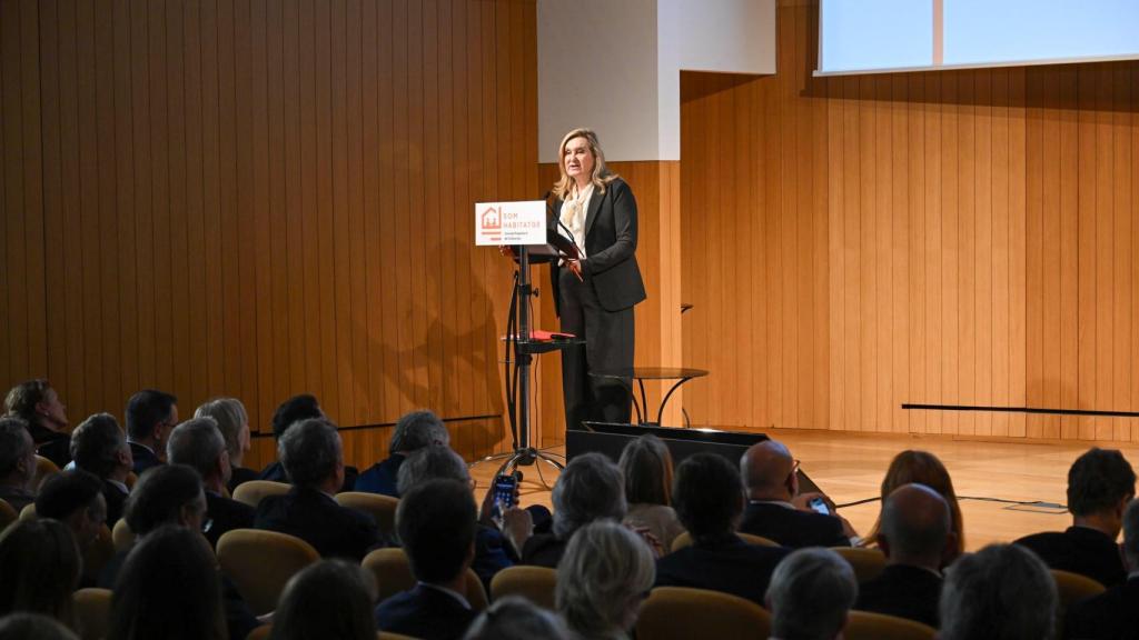 La presidenta de 'Som Habitatge. Unió de propietaris de Catalunya', Núria Garrido