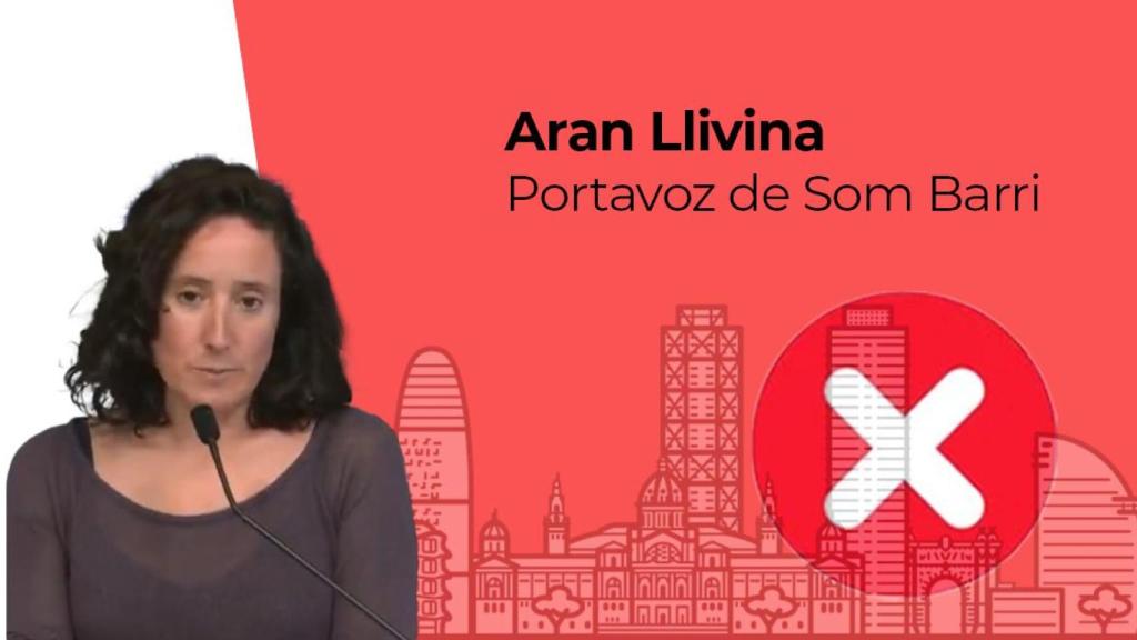 Aran Llivina, portavoz de Som Barri