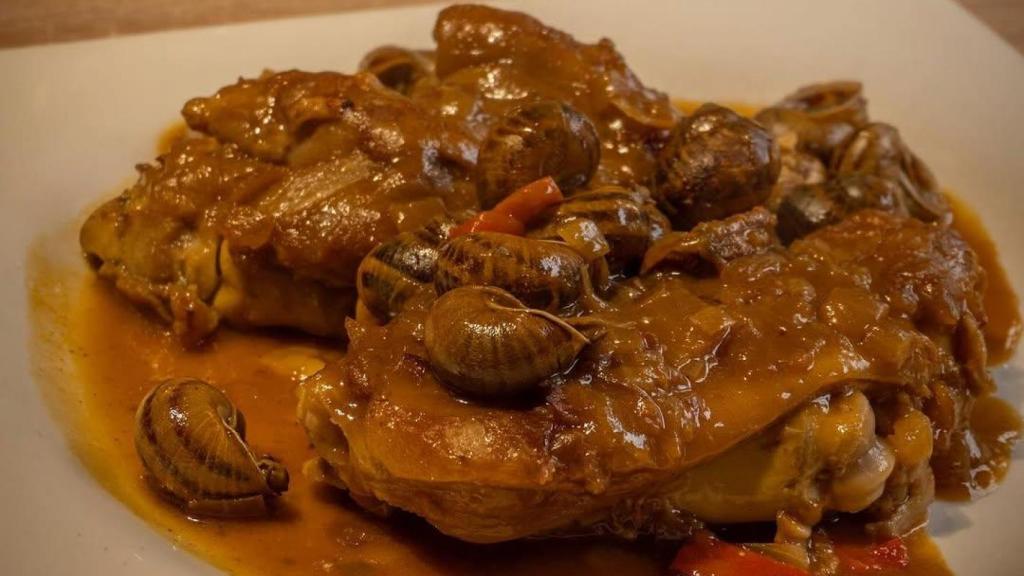 Caracoles guisados a la antigua del Collsacreu