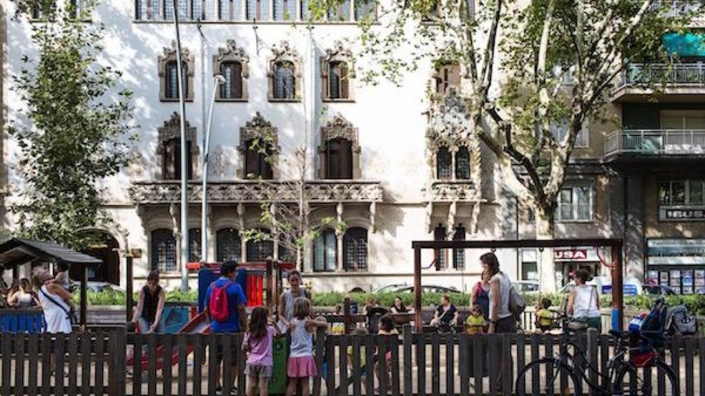 Foto d'arxiu de la Dreta de l’Eixample