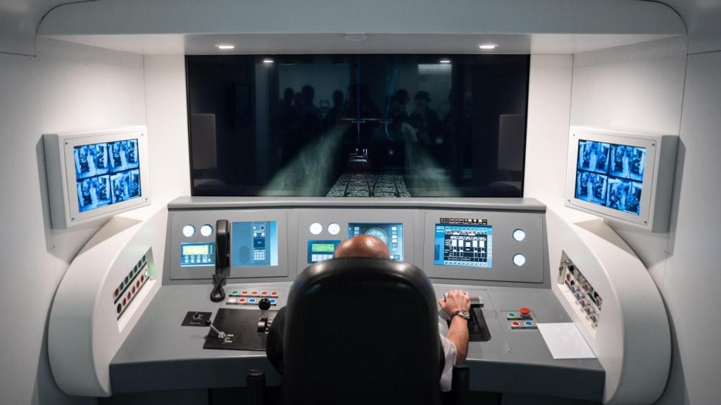 Un simulador del metro de Barcelona