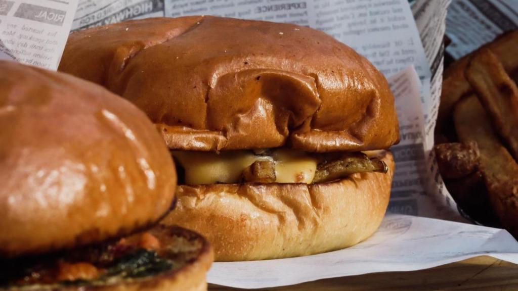 Hamburguesa del restaurant Come y Vete