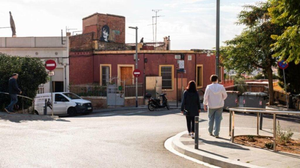 La calle de Pere Llobet de Barcelona