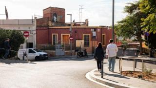 La calle de Pere Llobet de Barcelona