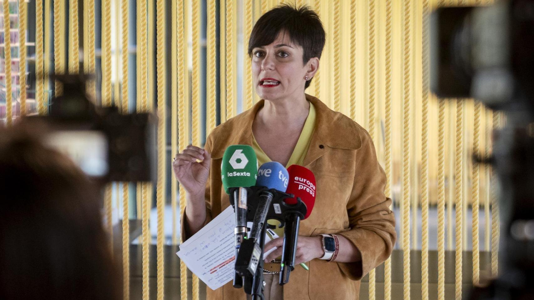 La ministra de Vivienda y Agenda Urbana, Isabel Rodríguez