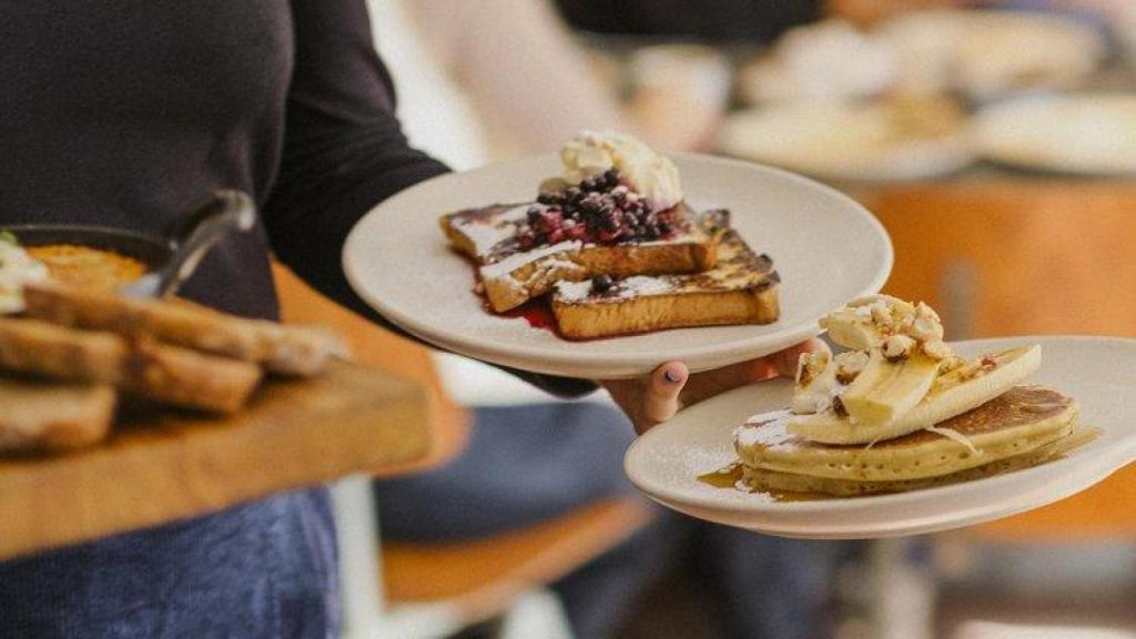 Plats de la cafeteria Federal de Poblenou