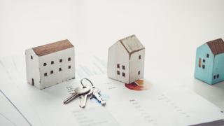 Imagen de archivo de unas llaves de un vivienda nueva