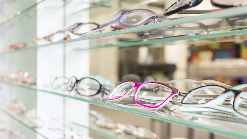 Imagen de archivo de una tienda de gafas