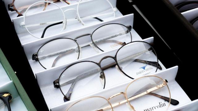 Imagen de archivo de una tienda de gafas