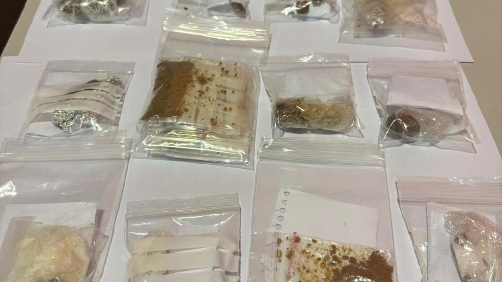 Substàncies estupefaents requisades per la policia a Castelldefels