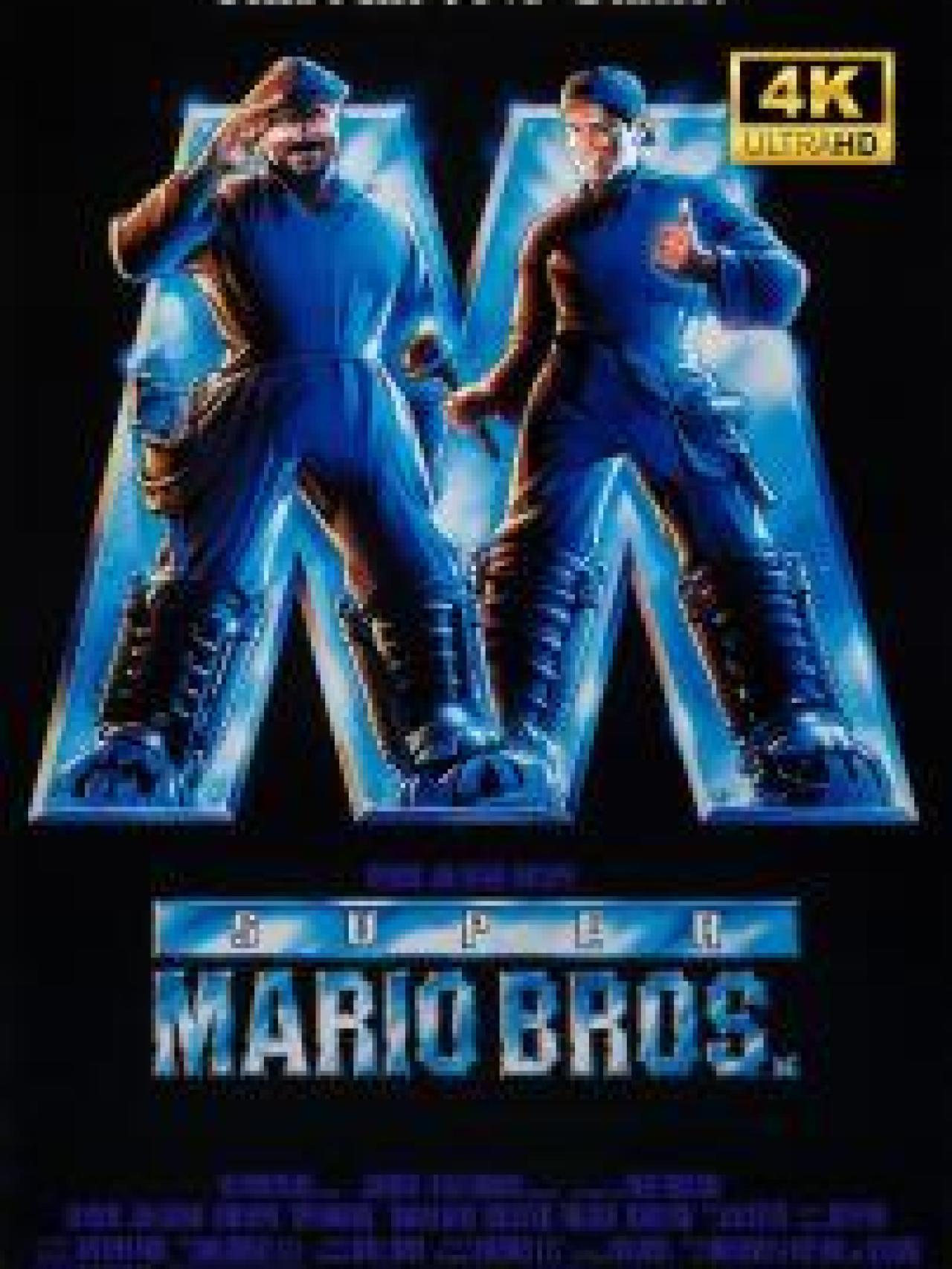 Pòster de ‘Super Mario Bros’ (1993), en una nova versió remasteritzada en 4K