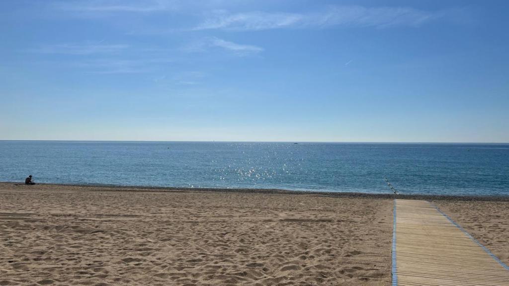 Pasarela de la playa de Sant Adrià del Besòs