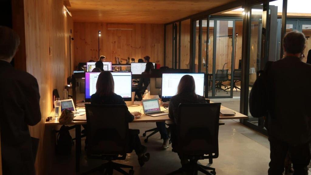 Trabajadores en Esplugues