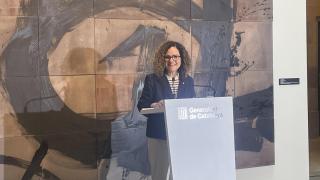 La 'consellera' de Cultura de la Generalitat de Cataluña, Sònia Hernández