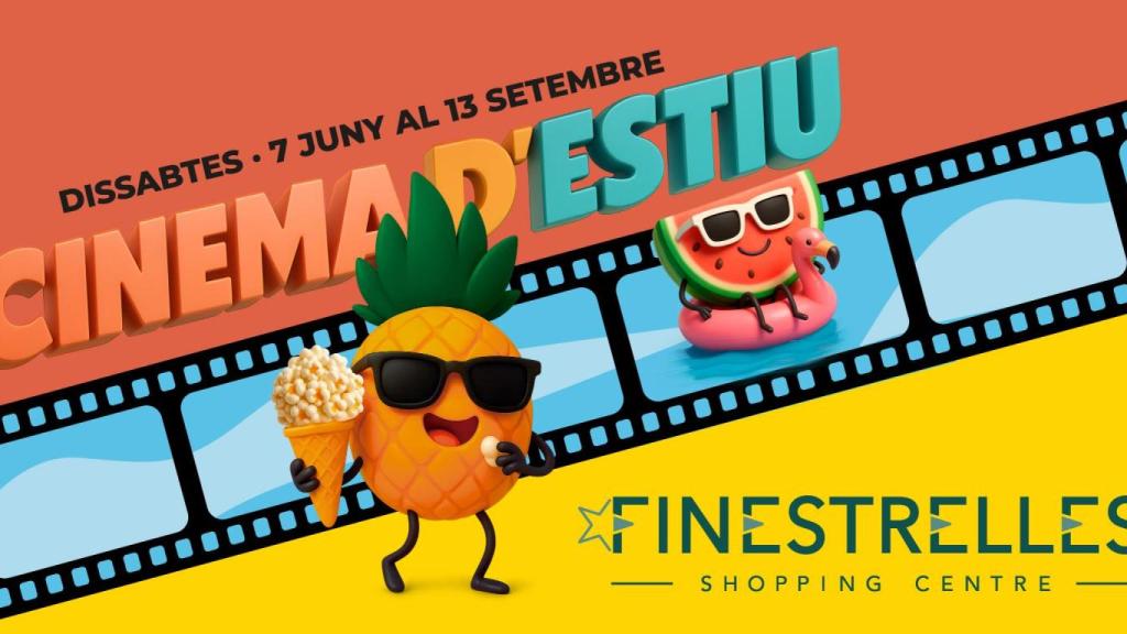 Cartel oficial de la temporada de cine de verano 2025