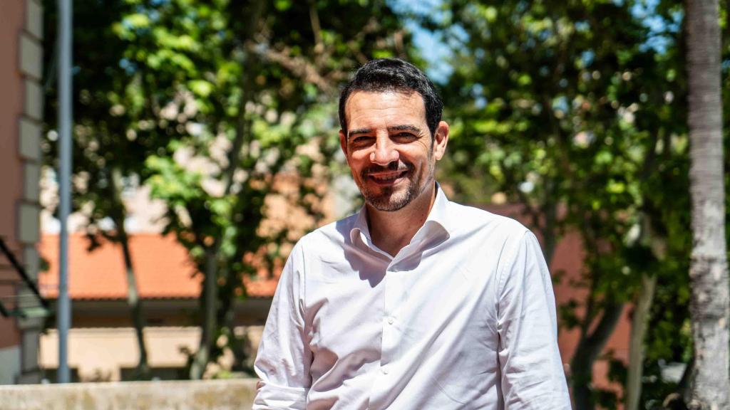 Manu Reyes durant l’entrevista amb Metrópoli