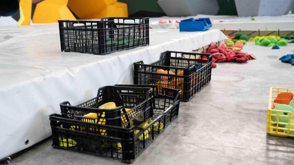 Premsa de la zona infantil del rocòdrom BDN Climb