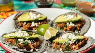 Un plato de tacos de La Taquería de Barcelona