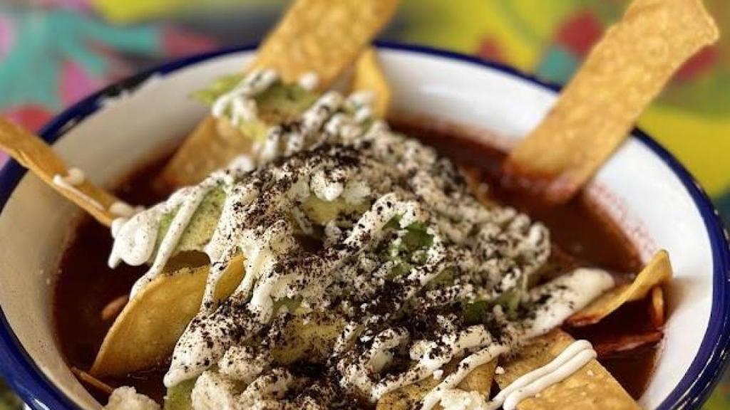 Un plato de La Taquería de Barcelona