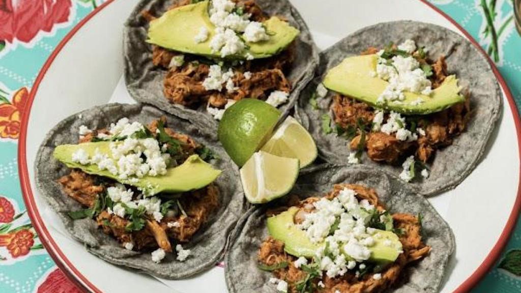 Tacos de La Taquería de Barcelona