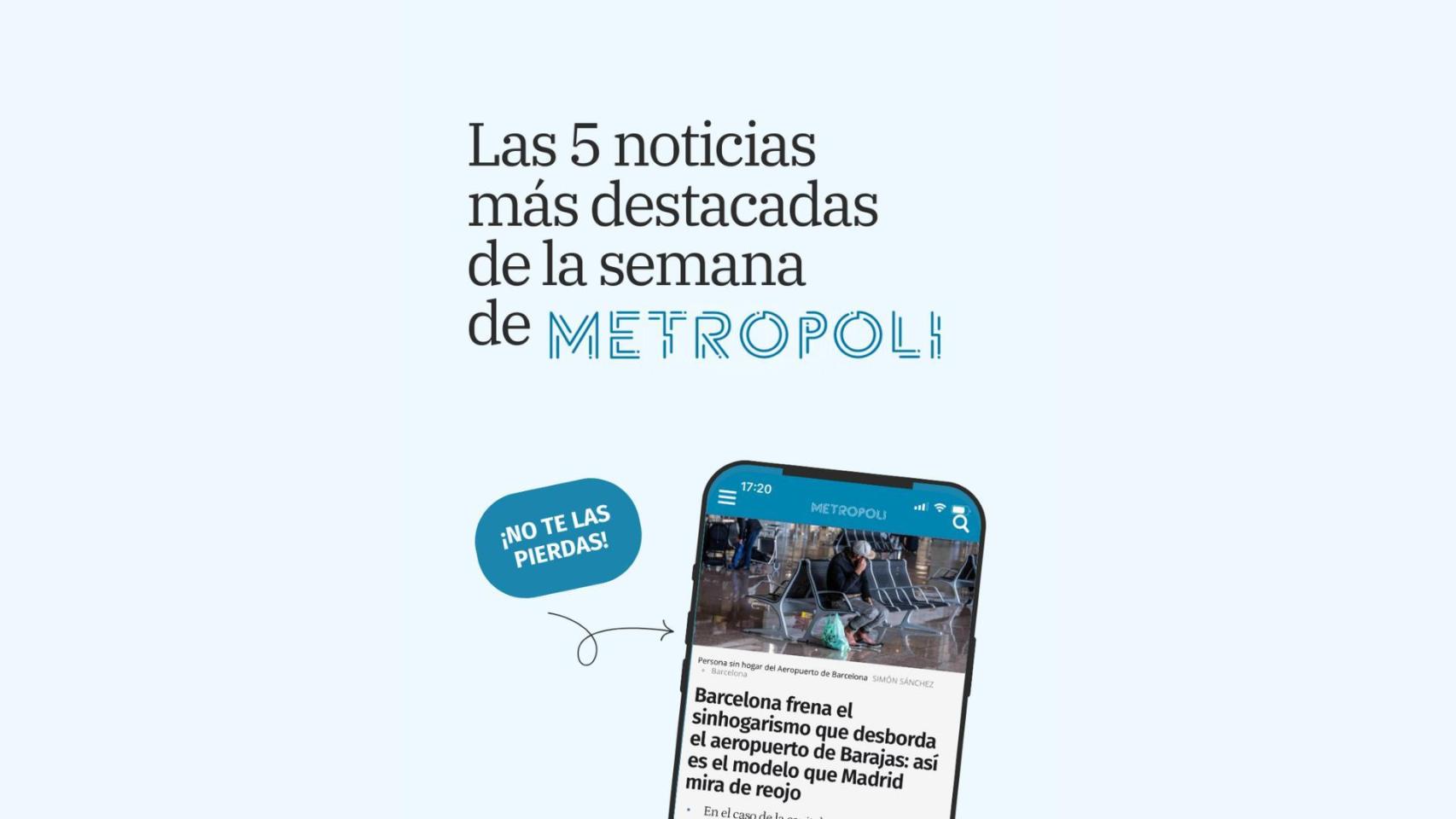 Estas son las cinco noticias más destacadas de la semana en Barcelona (y alrededores)