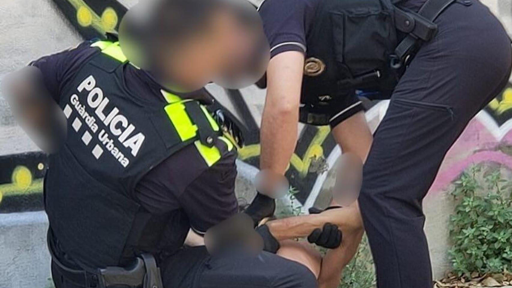 Detenido en Badalona un multirreincidente por agredir a una menor y saltarse una orden de alejamiento