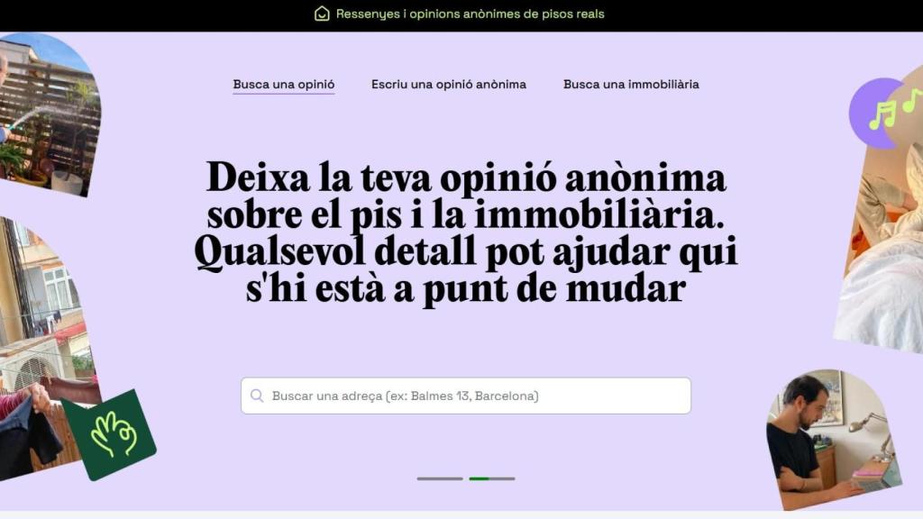 La página web de Reviu