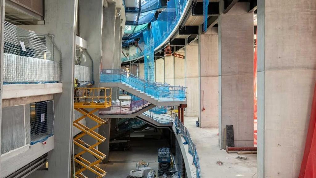 Interioridades del Camp Nou, a junio de 2025