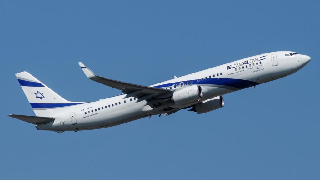 Imagen de archivo de un avión Boeing 737-900ER de El Al