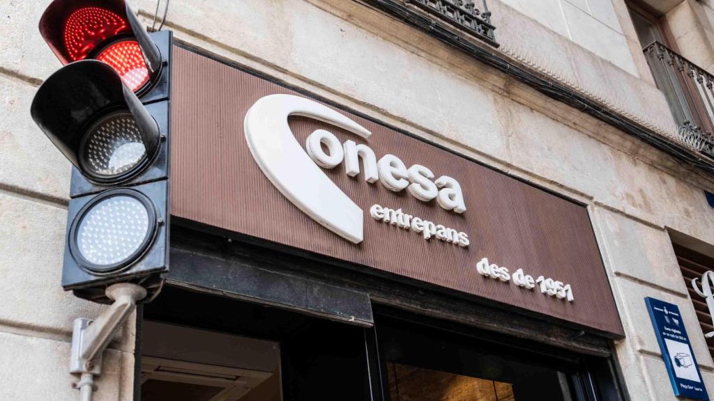 Fachada del Conesa Entrepans en el barrio Gótic de Barcelona