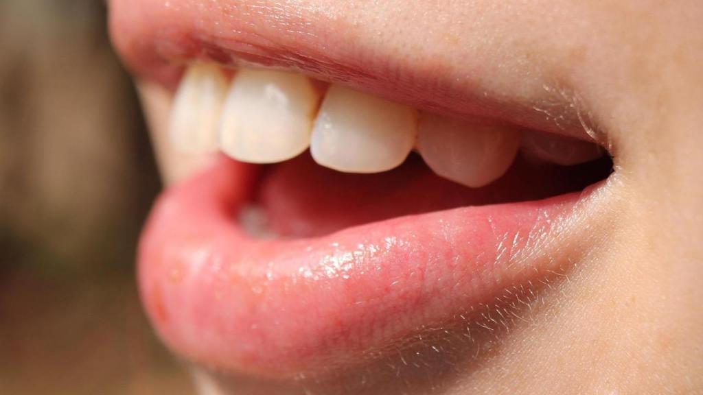 Primer plano de una sonrisa