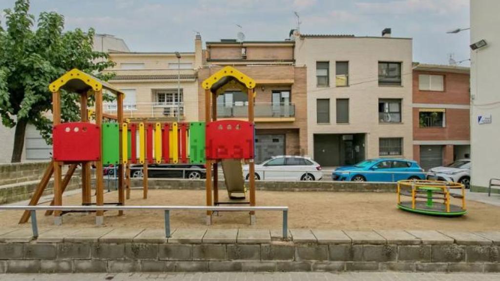 Fachada en piso de Santa Margarida de Montbui