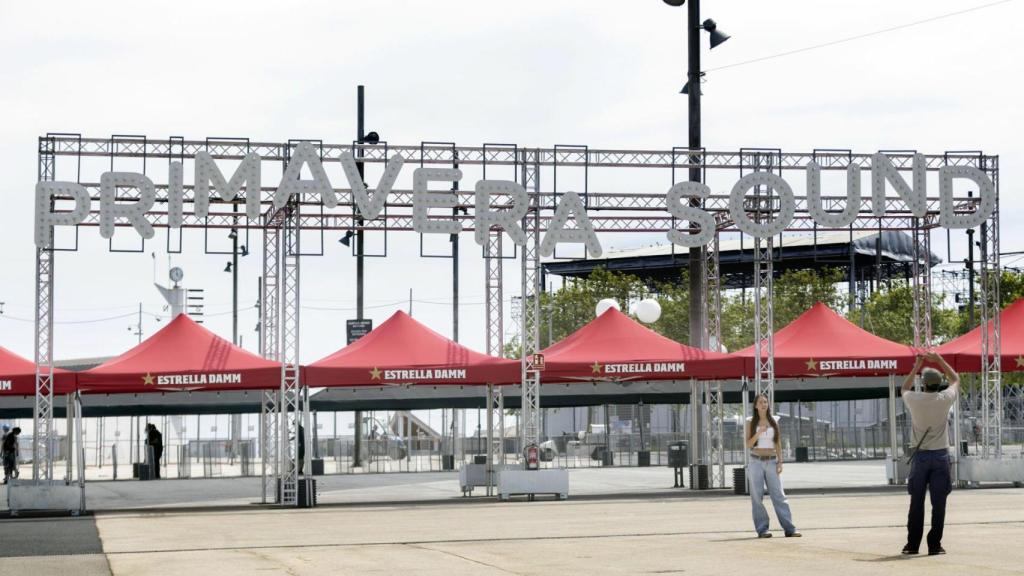 Preparativos del Primavera Sound