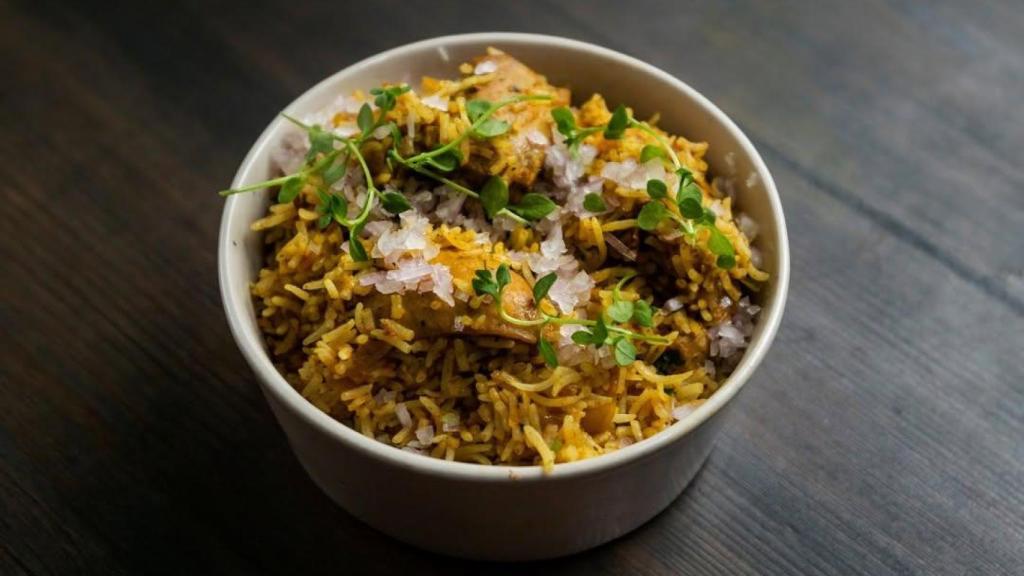 Un dels plats de la carta de Tandoor