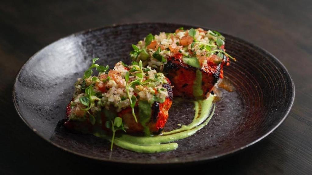 Un dels plats que hi ha a la carta de Tandoor