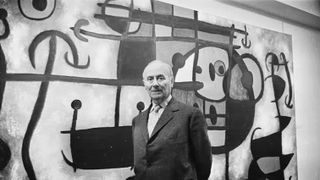 El artista barcelonés, Joan Miró
