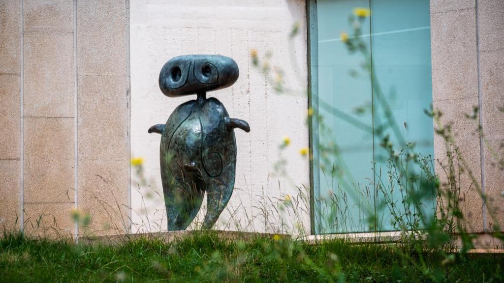 Escultura de la Fundació Joan Miró de Barcelona