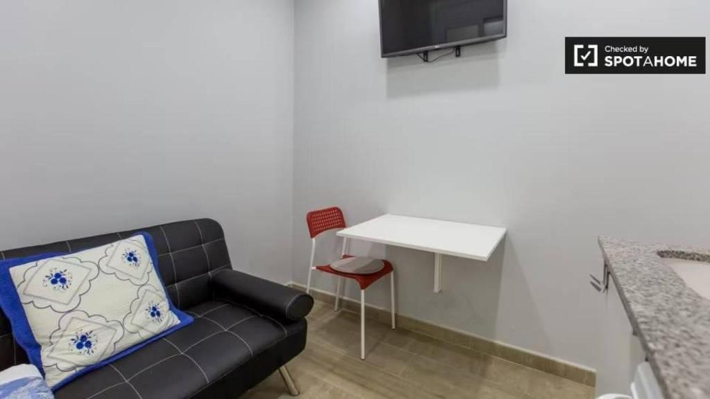 Espacio del piso anunciado en Barcelona