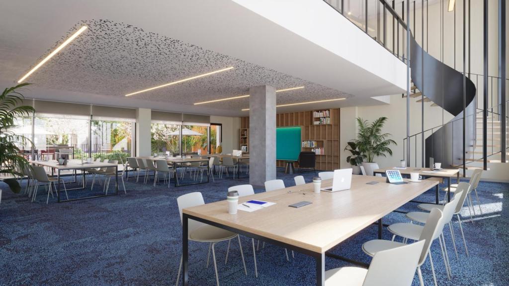 Les zones comuns dels estudis de Livensa estan completament equipades