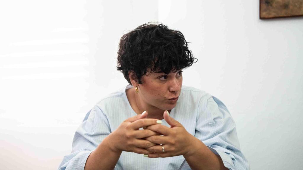 Mireia González durant l'entrevista amb Metrópoli