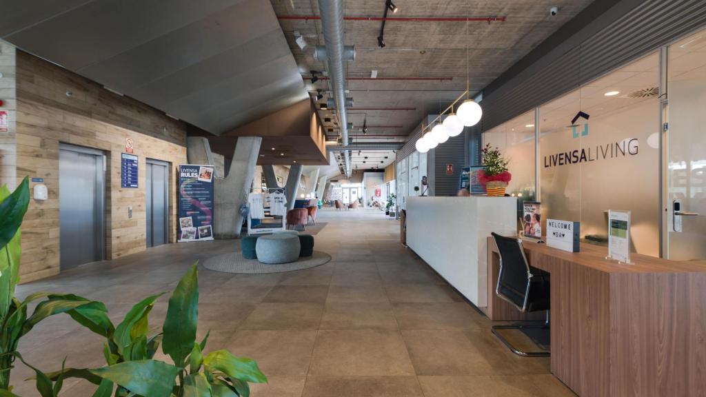 Hall de entrada de Livensa Living Barcelona Diagonal Alto
